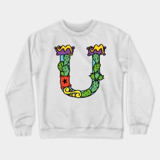 Crazy Monogram U Crewneck Sweatshirt